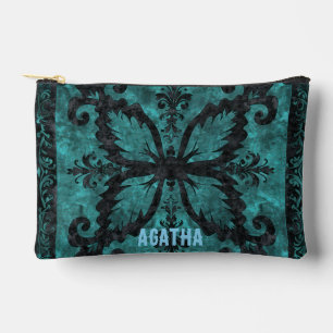 Sac cosmétique Blue Goth / Coque au crayon / Sac d