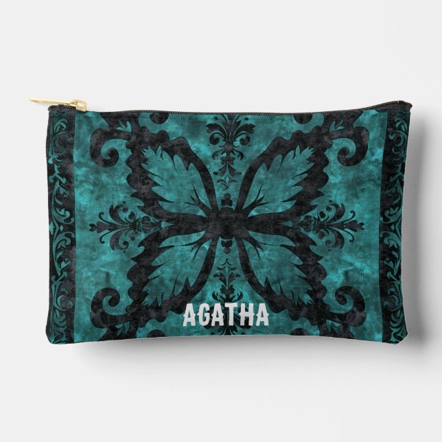 Sac cosmétique Blue Goth / Coque au crayon / Sac d (Recto)