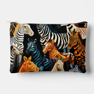Sac cosmétique Exotic Jungle Safari Zebra