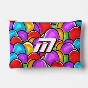 Sac cosmétique personnalisé en monogramme avec sty