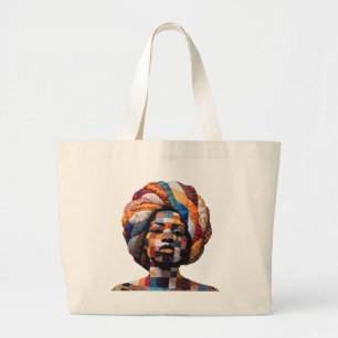 Sac Coton pour Femmes Noires Colorées à Célébrer