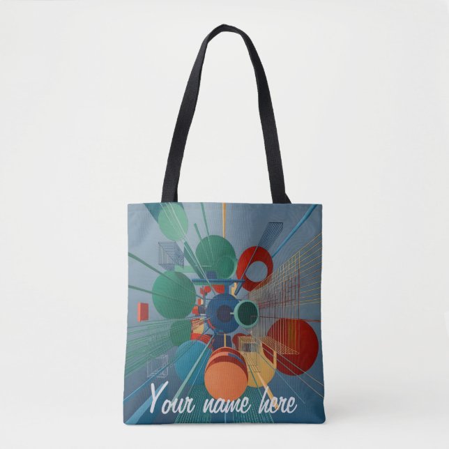 Sac couleur abstraction 01 (Devant)