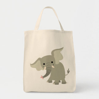 Sac curieux d'éléphant de bande dessinée