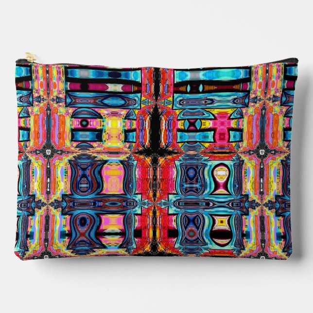 Sac d'accessoires Abstrait multicolore (Recto)