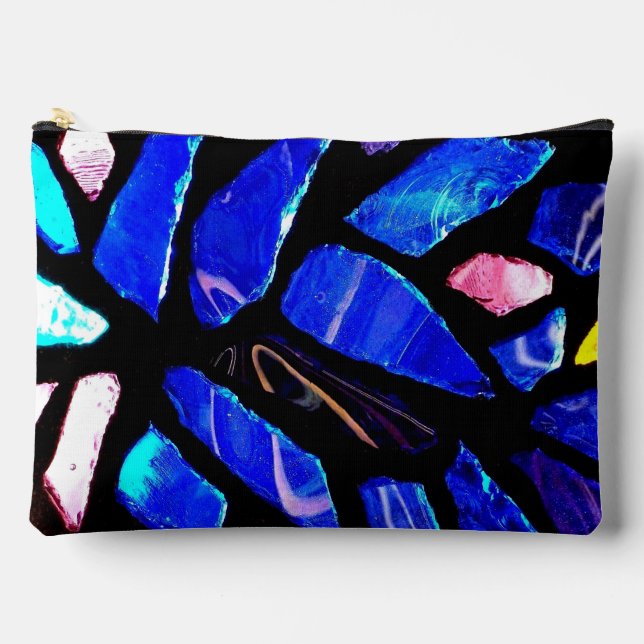 Sac d'accessoires 'Blue Glass' (Recto)