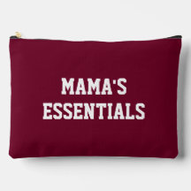 Sac d'accessoires de Bordeaux Red Mama