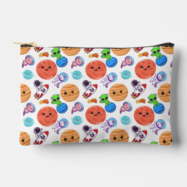 Sac d'accessoires de maquillage pour Motif d'espac (Recto)