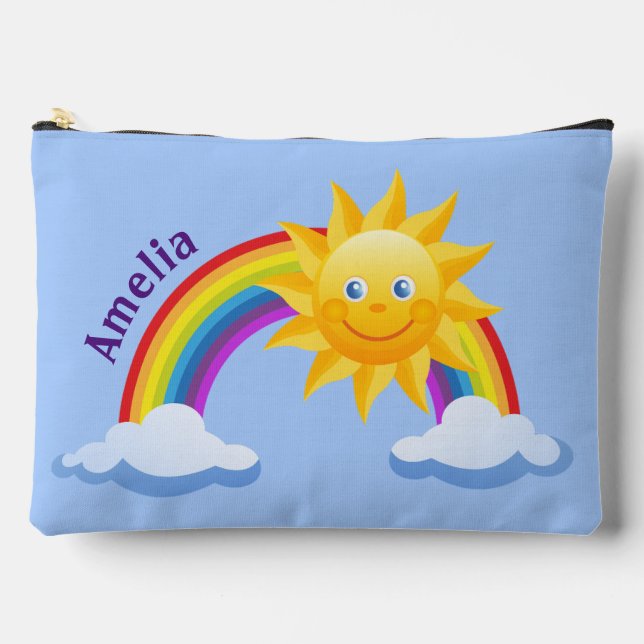 Sac d'accessoires Sunshine et Rainbow Design (Recto)