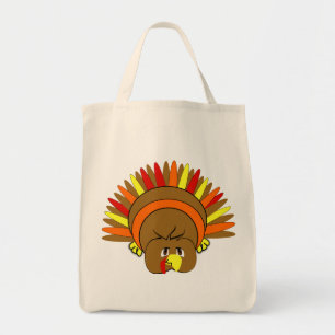 Sac d'achat bio Thanksgiving TURKEY
