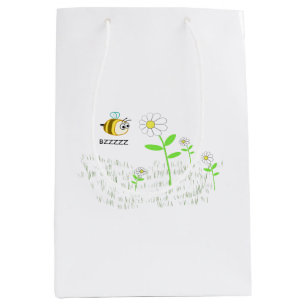 Sac d'achat de papier d'abeille