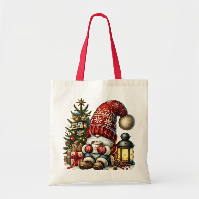Sac d'achat Noël Gonk (Devant)