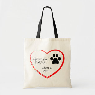 Sac d'adoption d'animal familier