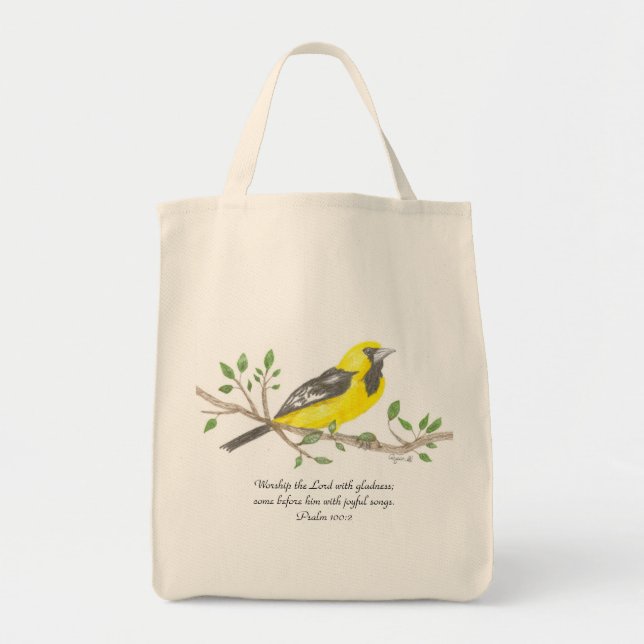 Sac d'alimentation biologique Oriole (Devant)
