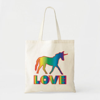 Sac d'amour de licorne (arc-en-ciel)