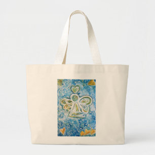 Sac d'angle bleu doré