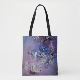 Sac d'art Abstrait Funky Lilac