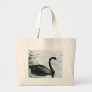 Sac d'art d'oiseau "de cygne noir"