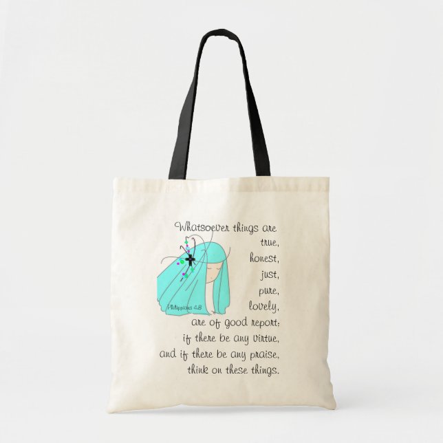 Sac de 4:8 de Philippiens (Devant)