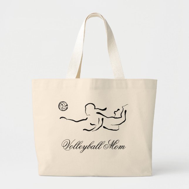 Sac de bêcheur de maman de volleyball (Devant)