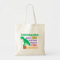 Sac de bibliothèque Dinosaur Fourre-tout
