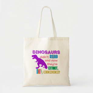 Sac de bibliothèque Dinosaur Fourre-tout