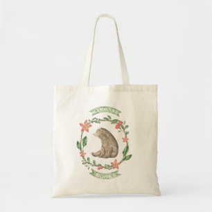 Sac de bibliothèque personnalisé par ours rustiq