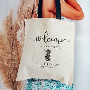 Sac de bienvenue de mariage de destination Anana