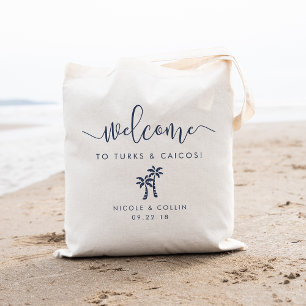 Sac de bienvenue de mariage de destination Palmi