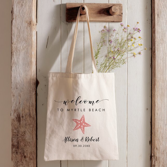 Sac de bienvenue de mariage étoile de mer pour des (Créateur téléchargé)