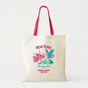 Sac de bienvenue du Mariage de New York, State Lov