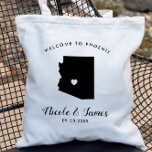 Sac de bienvenue Mariage Arizona, Hôtel Guest<br><div class="desc">Sac cadeau de bienvenue mariage week-end pour les invités hors de la ville à votre mariage,  avec l'image de l'Arizona. Remplissez fourre-tout avec vos goodies favoris.</div>