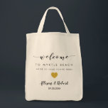 Sac de bienvenue mariage avec arrière Itinéraire,<br><div class="desc">Remplissez ce joli sac avec vos gâteries préférées pour accueillir les invités à votre mariage! Vous pouvez inclure votre itinéraire à l'envers,  afin que les clients sachent où ils sont censés être et quand.</div>