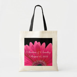 Sac de bienvenue Mariage rose Gerbera Daisy