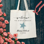 Sac de bienvenue Mariage Starfish, bleu gris<br><div class="desc">Remplissez ce joli sac avec vos gâteries préférées pour accueillir les invités à votre mariage!</div>