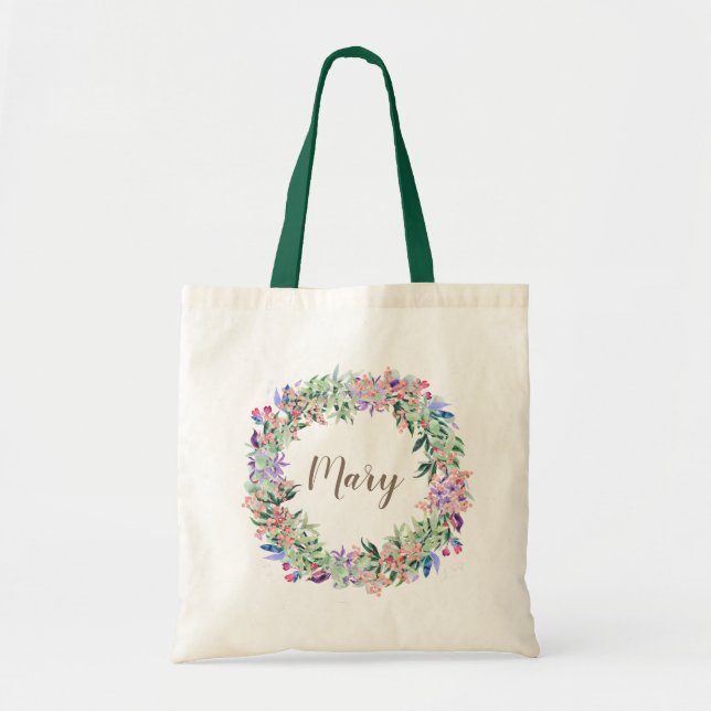 Sac de bienvenue personnalisé pour demoiselle d'ho (Devant)