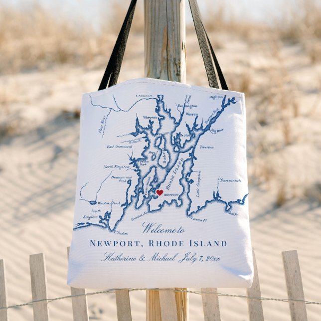 Sac de bienvenue pour mariage à Newport Rhode Isla (Créateur téléchargé)