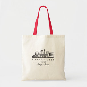 Sac de bienvenue pour Mariage Skyline de Kansas Ci