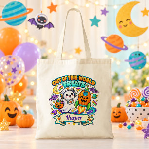 Sac de bonbons Halloween Space Ghost Kids