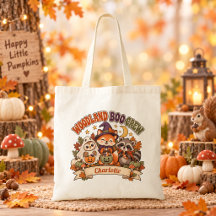 Sac de bonbons Halloween Woodland Boo Crew