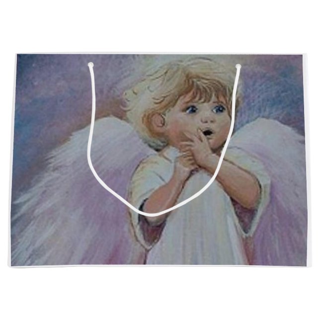 SAC DE CADEAU D'ANGE D'UH OH (Devant)