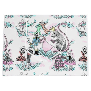 sac de cadeau de ballet de casse-noix