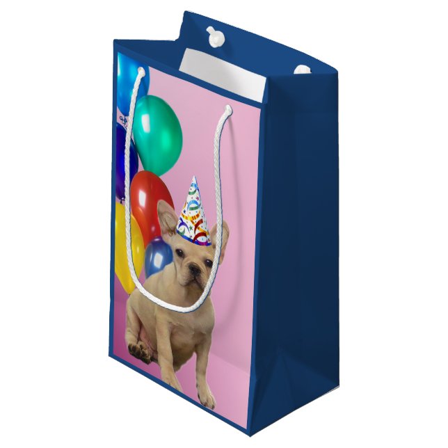 Sac de cadeau de bouledogue français (Devant Angle)