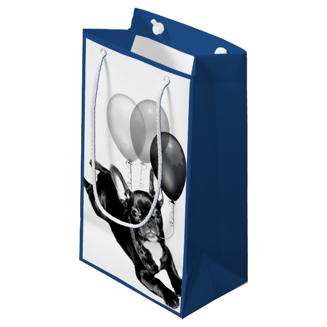 Sac de cadeau de bouledogue français (Devant Angle)