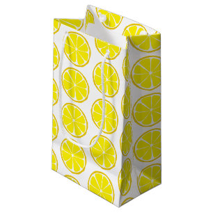Sac de cadeau de citron d'agrume d'été -