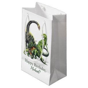 Sac de cadeau de dinosaure