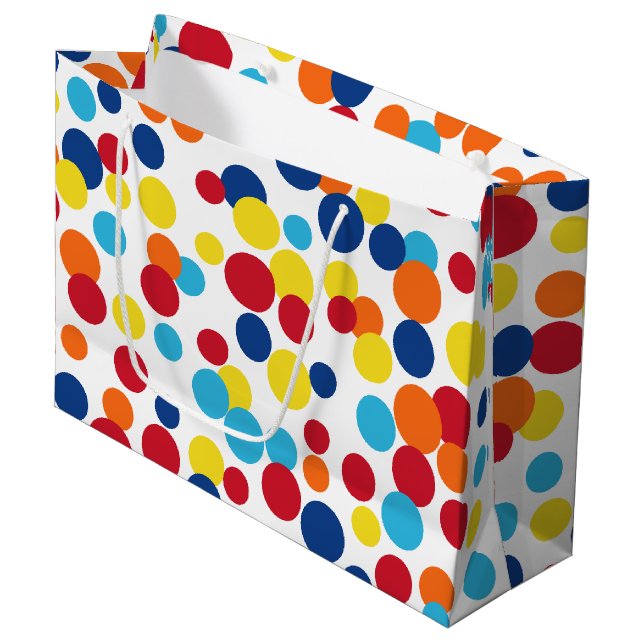Sac de cadeau de fête d'anniversaire pour toutes o (Devant Angle)