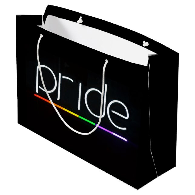 Sac de cadeau de gay pride (Dos Angle)