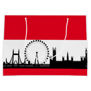 Sac de cadeau de l'Angleterre de roue de Ferris de