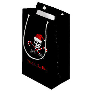 Sac de cadeau de Noël de pirate de jolly roger