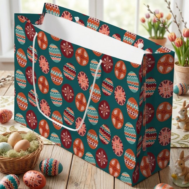 Sac de cadeau de Pâques festif grand format (Créateur téléchargé)